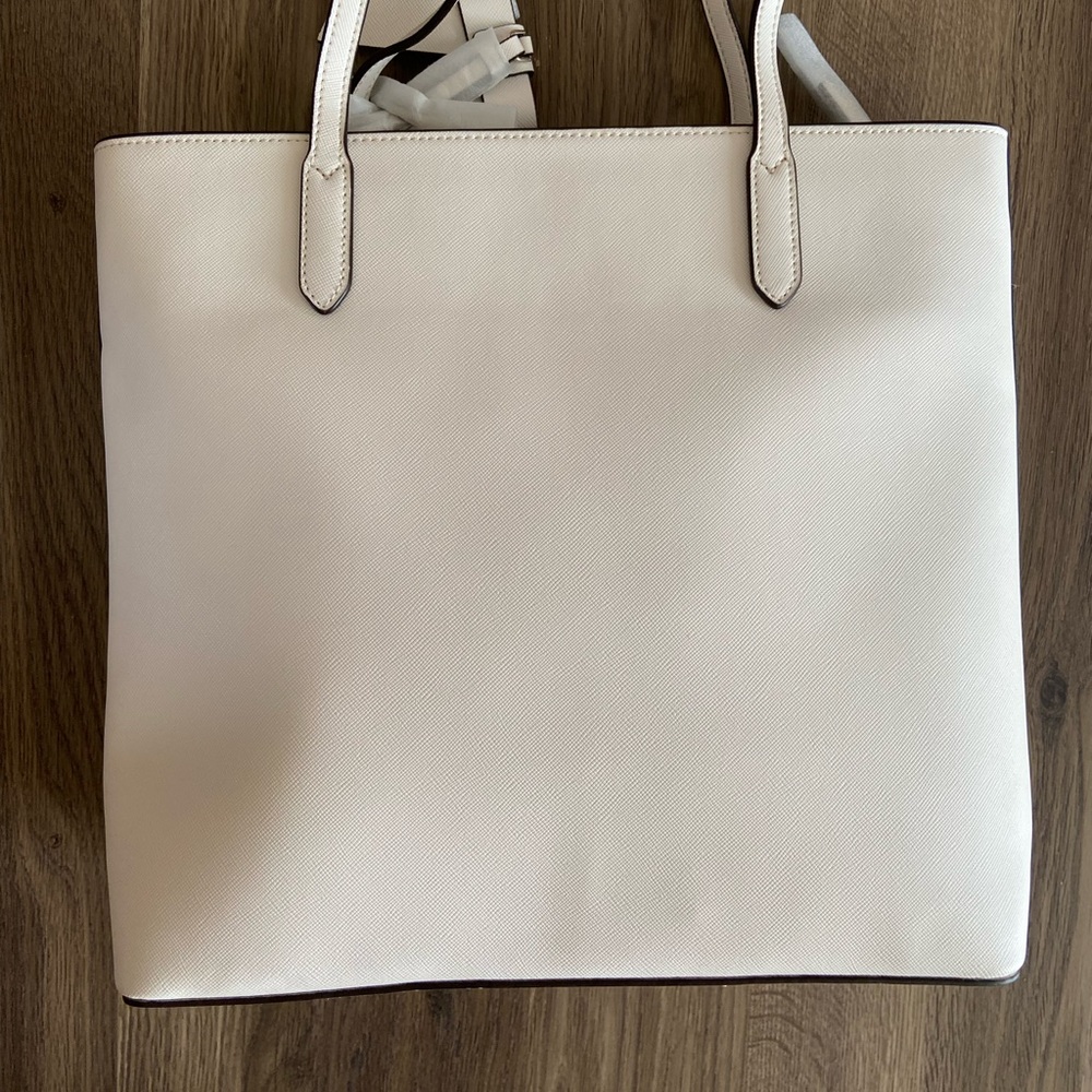 Kate Spade Brynn White Saffiano Tote Bag - Picture 9 of 10